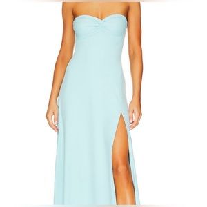 REVOLVE INDAH Anabel Maxi Tube Dres in Milu (blue)!! Size small!!